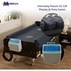 Alternating Pressure Mattress for Hospital Beds w/ Pump and Built in Guard Rails 80" x 36" x 10"