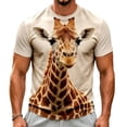 thumbnail image 2 of Letdown Unisex Humorous Animal Graphic Crew Neck Tee For – Playful Casual Shirt With Funny Design Lightweight Everyday Top For Modern Wardrobe,Casual Short Sleeve Shirt Gift, 2 of 4