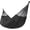 Grey, variant on Handwoven Mayan Hammock, 10.5 FT Soft Rope Double , Portable Outdoor Hammock with Carry Bag, 2 Straps & Carabiners for Patio Outside, 550 lbs Weight Capacity, Yellow