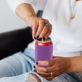 thumbnail image 2 of BRIGHTFUFU 6-Pack Portable Drink Bottle Covers, Multifunctional Can Sleeves for Beer and Soda, Keep Drinks Cool, 330ml, Assorted Colors, 2 of 8