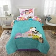 Squishmallows Kids Twin Bed in a Bag, Comforter and Sheets, Teal - Walmart.com