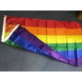 thumbnail image 4 of FRF 3' x 5' Pride Rainbow Flag 3x5 ft- LGBT Community Gay Pride Lesbian Transgender Bisexual Flags Banner UV Fade Resistant for Indoor Outdoor, 4 of 6