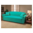 thumbnail image 2 of Madison JER-SOFA-SV Stretch Jersey Sofa Slipcover, Silver, 2 of 2