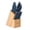 Blue, variant on Sur La Table Kitchen Essentials Tasting Kitchen 14 Piece Cutlery Set, German Steel Forged Knives, Beech Wood Block, Chef, Santoku, Bread, Steak Knives, Shears & Sharpener - Taupe