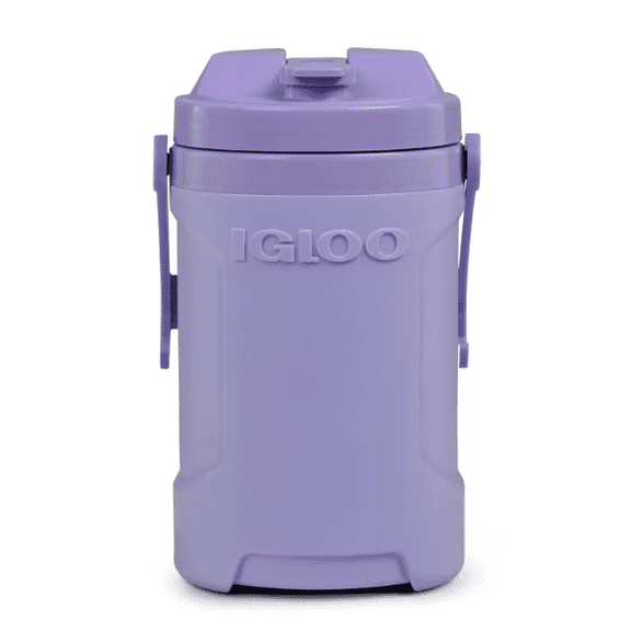 Igloo Latitude Half Gallon Cooler Jug - Lilac Purple: BPA-Free, Insulated, Portable