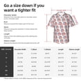 thumbnail image 6 of Lsque Elephant pattern Hawaiian Shirt for Men, Unisex Summer Beach Casual Short Sleeve Button Down Shirts-Small, 6 of 9