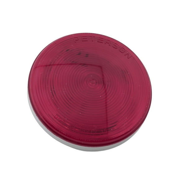 Peterson 826R Red 4" Round LED Stop Turn Tail Light Single Diode Reflective