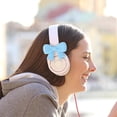 thumbnail image 5 of 2pcs Silicone Bow Headphone Accessory, Cute Earphone Decor Clip Attachment, Coquettish Headphone Bow Decoration, Universal Earphone Accessory Set, Stylish Headphone Decor Piece, 2.3*1.1in, Blue, 5 of 5