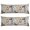 Animal Paw, variant on Cute Puppy Pattern Body Pillow Cover 20x54 - Skin-Friendly Fabric - Dog Paw Print Design