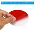 thumbnail image 4 of Uxcell 3.5" Round Floor Sticker Classroom Spot Marker Adhesive Waterproof Vinyl Line Up Sign Red 20 Pack, 4 of 6