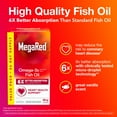 thumbnail image 3 of MegaRed Advanced 6x Better Absorption Omega-3 Fish Oil Softgels, 800 mg, 80 Ct, 3 of 10