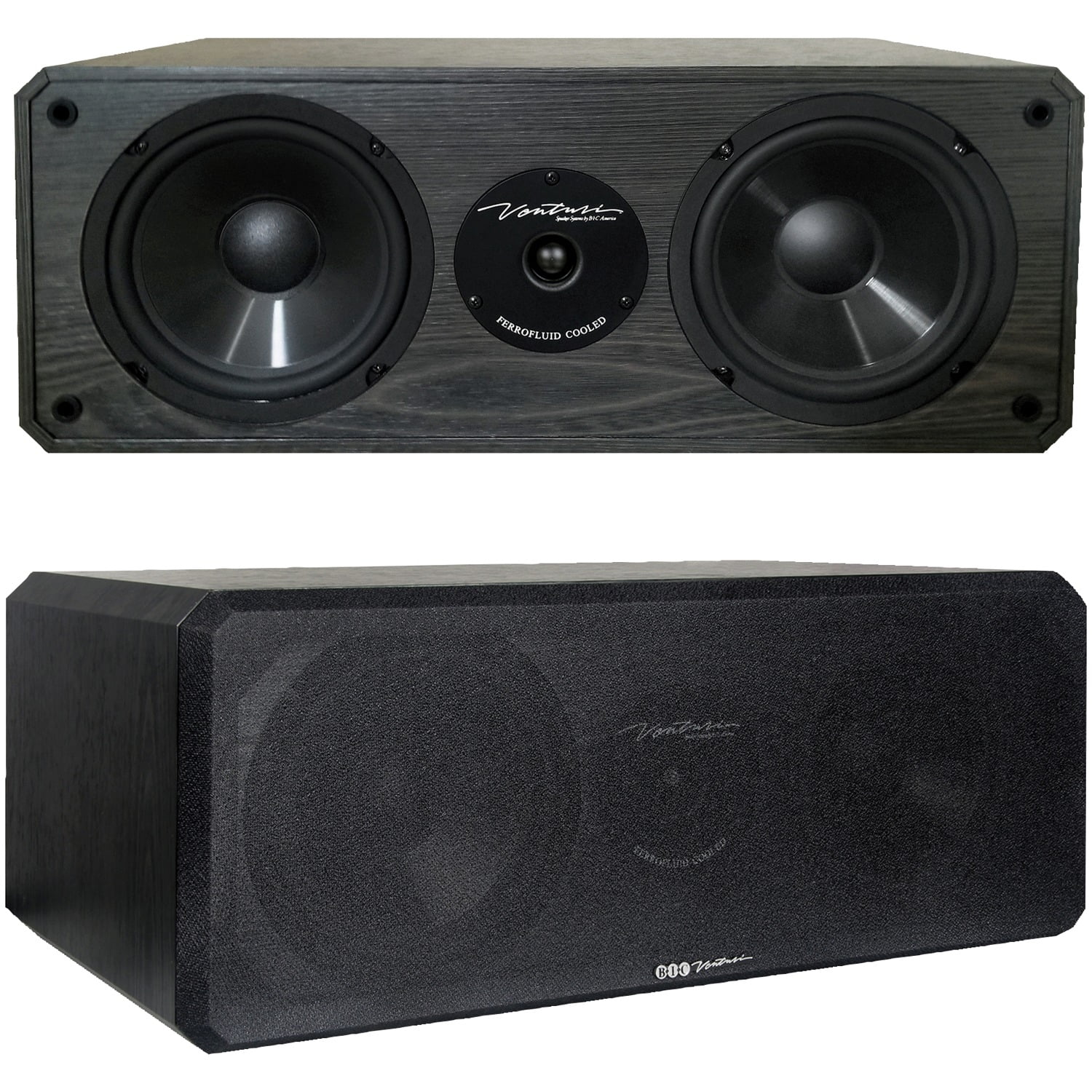 BIC America 2-Way 3-Driver Center-Channel Speaker (6.5 Inch, 175 Watts)