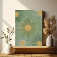 thumbnail image 6 of Sunburst Floral Canvas Print, Wall Art for Living Room, Bedroom, Dining Room, Office, Hallway, Apartment, 6 of 8