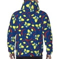 thumbnail image 7 of Naloa Lemons And Chili Men's Casual Hooded Collar Drawstring Hoodies Pullover Sweatshirts Casual Long Sleeve Shirts-4X-Large, 7 of 7