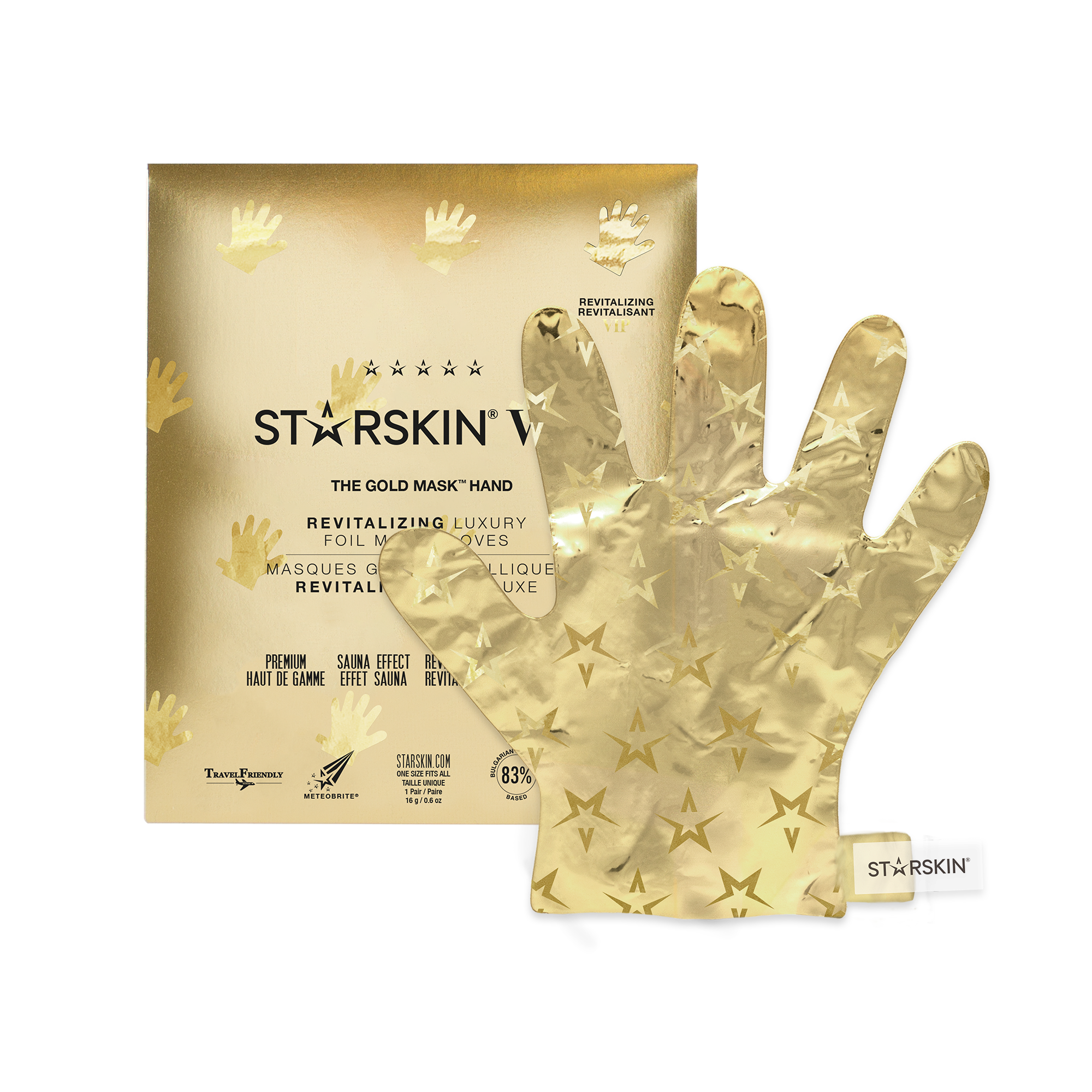 Starskin The Gold Mask Hand 3+1 Pack, 9.1 oz