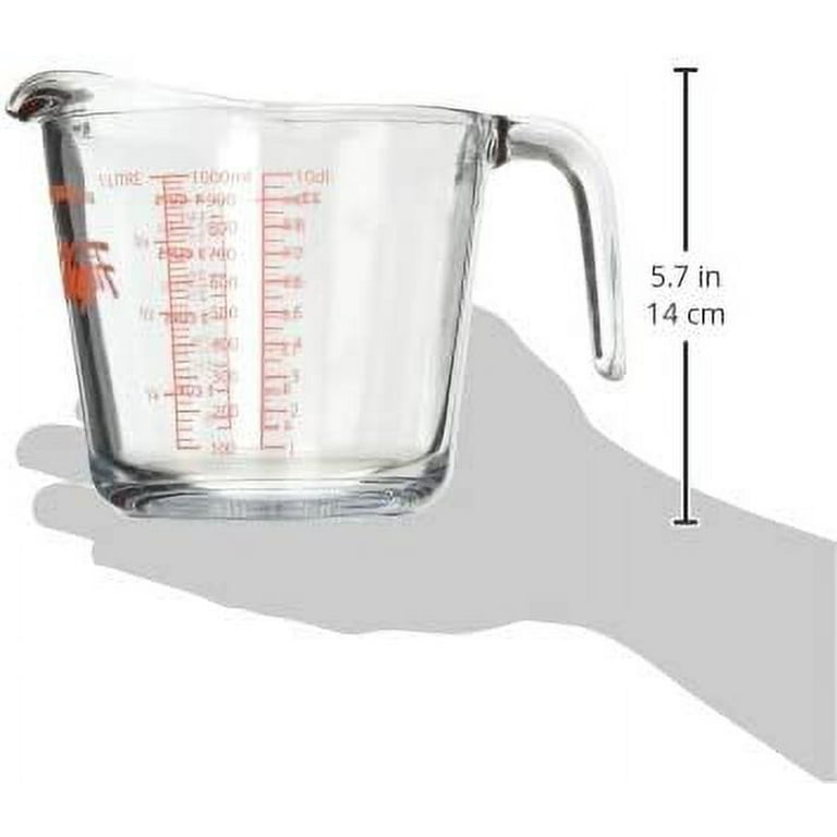 Anchor Hocking 4 Cup Clear Glass Measuring Cup - Brownsboro Hardware & Paint