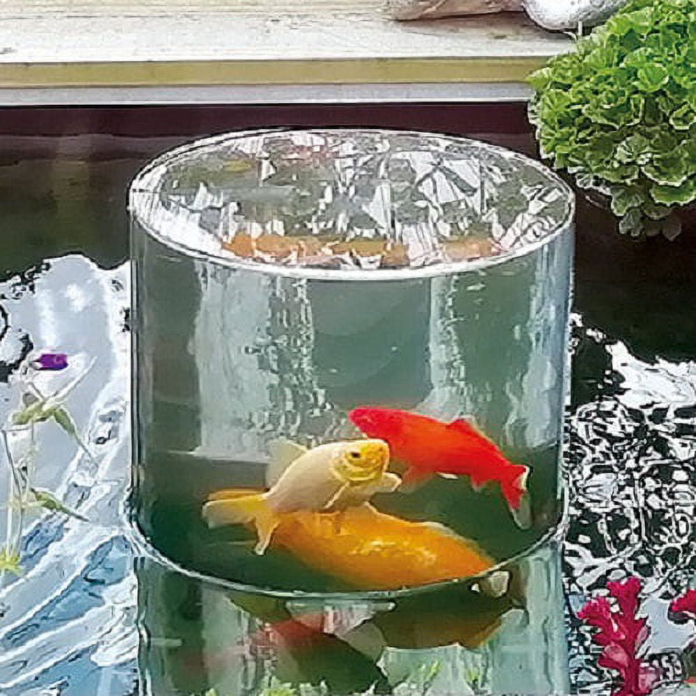 Pond Koi Fish Viewing Tube Observation Tower for Aquatic Water Garden Koi Fish Ponds