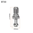 thumbnail image 2 of Uxcell BT30 45 Degree Pull Stud Retention Knob 20CrMnTi High Precision Hardness for CNC Tool Holder Replace, 2 of 4