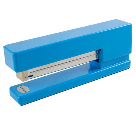 JAM Paper Colorful Stapler, 6 x 2.5 x 1.125, Blue, 1/Pack