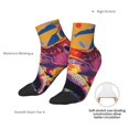 thumbnail image 6 of Naloa Colorful Gecko Jungle Art Ankle Socks for Women Non Slip Socks No Show Socks Classic Low Cut Casual Socks Casual Socks, 6 of 7