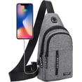 thumbnail image 4 of Sling Bag for Women Men, Crossbody Bags, Chest Bag, Backpacks Chest Shoulder Crossbody Purse Surper Light Handbag for Travel Running Cycling for Men, 4 of 10
