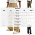 thumbnail image 3 of YueHuiYing Men's Baggy Sweatpants Fashion Wide Leg Casual Sweat Pants Drawstring Stretch Joggers with Pockets, 3 of 7