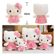 thumbnail image 2 of Peluche Hello Kitty Con Rose Para Regalos Niñas - 35cm Xtellar Rosa, 2 of 4