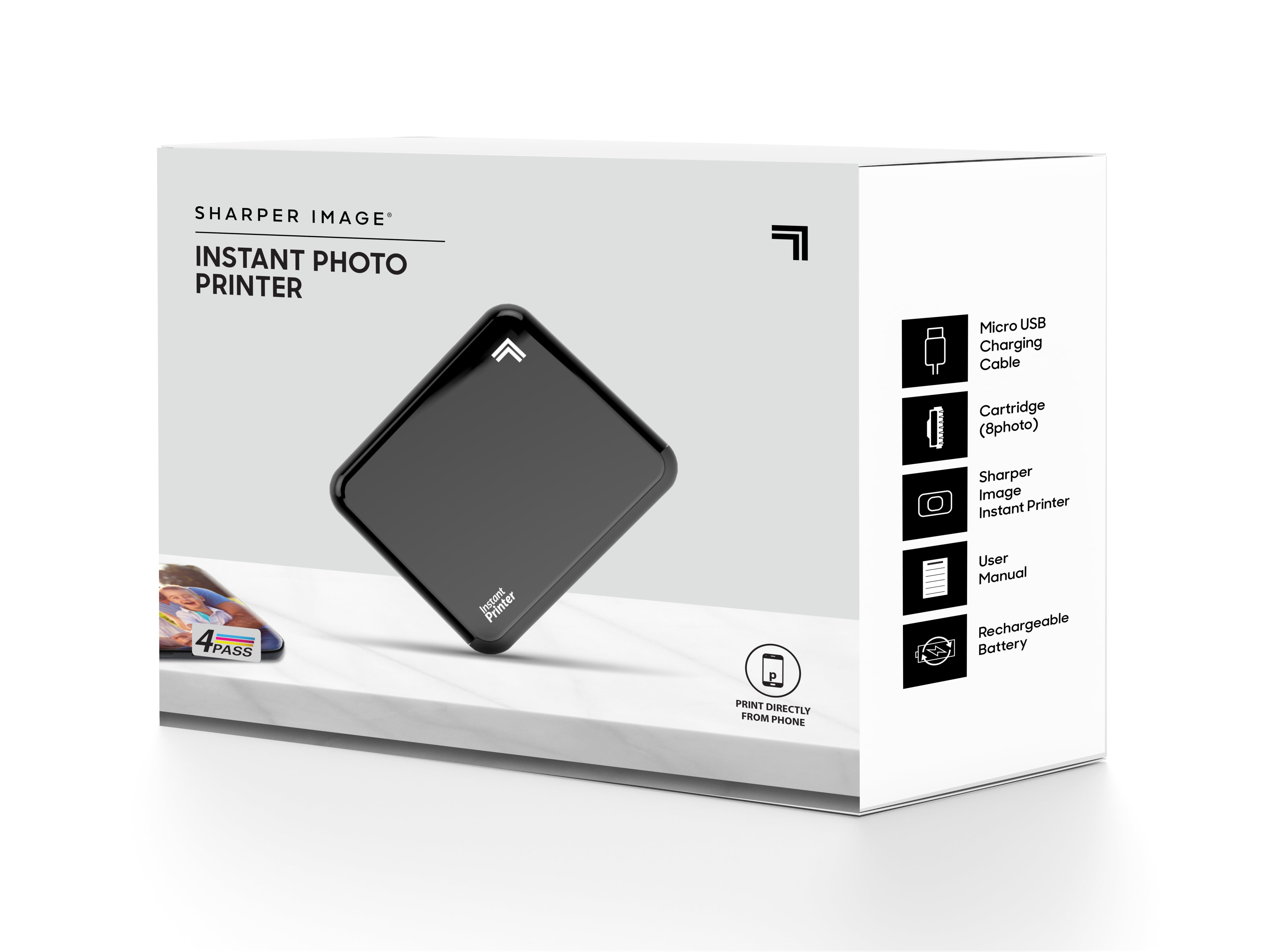 sharper image smartphone photo printer app