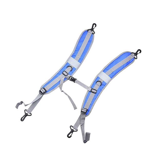 Sonducket Correa para el hombro Pieza reemplazada Cordón Multicolor de alta resistencia Suministros para acampar Hebilla Accesorios para Mochilas Azul Sonducket AP018315-01B