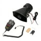 thumbnail image 1 of Altavoz de sirena de alarma para automóvil | Sistema de megafonía y micrófono de 7 tonos | Universal 12V para coche, camión, RV | Comunicación por megafonía | Sonidos de advertencia claros, 1 of 8