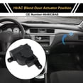 thumbnail image 2 of Reemplazo del actuador de puerta de mezcla de calefacción HVAC Unique Bargains para Chrysler Sebring 1997-2000 No.4644834AB Actuador de puerta de aire Plástico Metal Negro, 2 of 6
