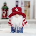 thumbnail image 5 of AZXY Independence Day Standing Faceless Gnome Plush Doll Decorations, 4th of July Set of 2 Patriotic Red White and Blue Home Decor for Porch, Mantel and Fourth of July Party, 5 of 9