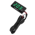 thumbnail image 3 of Medidor digital de temperatura del agua para motocicleta LCD ultradelgado de 12 V CC con adaptador de sensor de 18 mm para la mayoría de las motocicletas Verde Jadeshay A, 3 of 8