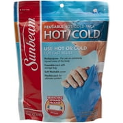 Sunbeam Large Resealable Hot/Cold Pack, Blue 1 ea