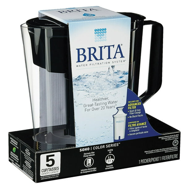 Brita Soho Pitcher Water Filtration, Brita Countertop Filter Systems