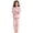 Pink, variant on XXWXYD Toddler Girls Boys Fleec𝖾 Pajamas Winter Furry Outfits Crewneck Sweatshirt Pants Fuzzy Sleepwear Soft Plush Clothes Nightwear Set