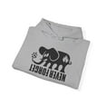 thumbnail image 3 of Never Forget Elephant Black Label Design Skateboards Skate Hoodie Sweatshirt  - L / Sport Grey, 3 of 4