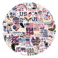 thumbnail image 7 of 4th of July DIY Sticker Pack, Independence Day Waterproof Decals for Phone Laptop Water Bottle, 250th Anniversary Patriotic USA Flag Stickers, Fourth of July Accessories, 7 of 7