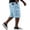 Light Blue -AO19, variant on Dwellite Twill Cargo Shorts for Men Casual Classic Bermuda Shorts with Pockets Drawstring Comfort Big and Tall Pants 2026 Dark Blue 5XL