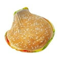 thumbnail image 2 of Manta de franela BLESIY Manta de hamburguesa redonda 150cm, 2 of 8
