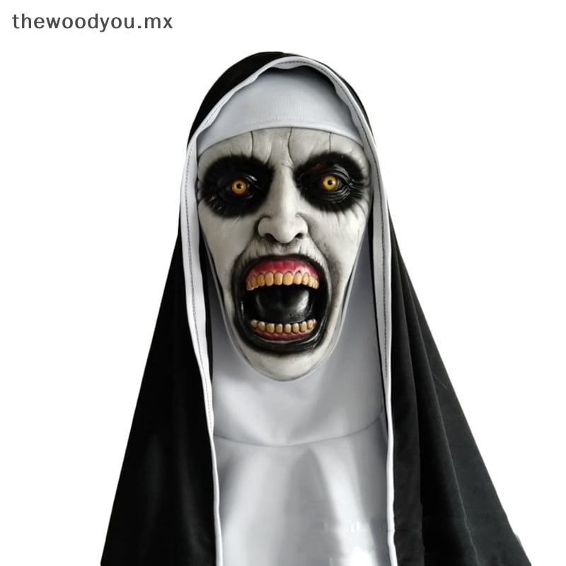 Máscara De Monja De Terror Ghostface Para Halloween | Meses sin interés Máscara De Monja De Terror Ghostface Para Halloween | Meses sin interés