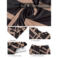 thumbnail image 5 of MINTREUS Lounge Sets for Women Knit Short Sleeve Tops and Long Pants Soft Comfy Pajamas Set Oversized 2 Piece Outfits S-4X, 5 of 8