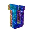 thumbnail image 2 of Sokhug Colorful LED Letter Lights, Light Up Letters Sign Decoration for Halloween Wedding/Birthday Party Christmas Lamp Home Bar Decor(Battery Powered and Usb Charging), 2 of 9