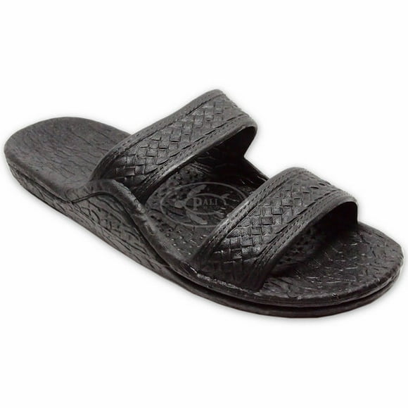 Pali Hawaii Unisex Original Jandal Sandal Black - PH-0405-BLK