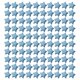 thumbnail image 1 of Fiudx Manualidades de Estrellas de Papel para Hacer Tú Mismo, Set de 100 Estrellas, Material Colorido para Manualidades, Perfecto para Regalos de Navidad, Decoraciones Navideñas, Decoración de Fiesta, 1 of 1