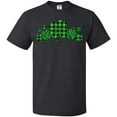 thumbnail image 3 of Inktastic St. Patrick's Day Clovers in Plaid T-Shirt, 3 of 5