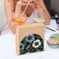 thumbnail image 3 of Yayeee Napkin Holder for Table Kitchen Paper Tissue Organization, Dark Floral, 3 of 8