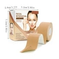 thumbnail image 3 of PPgejGEK ELIAMEI Facial Myofascial Lift Tape, Anti-Wrinkle Patches for Face Eye Neck Firming, 0.98x196.8 Inch Roll, 3 of 9
