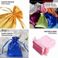 thumbnail image 4 of Efavormart 60 Pack Satin Drawstring Favor Bags, Blush 3"x4" Jewelry & Candy Gift Bags for Weddings & Parties, 4 of 4