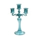 thumbnail image 3 of Portavelas de cristal, portavelas cónico, adorno de candelabro, portavelas de cristal, portavelas de cena para chimenea, fiesta, aniversario Azul, 3 of 9